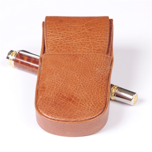 aston leather 20 slot pen case