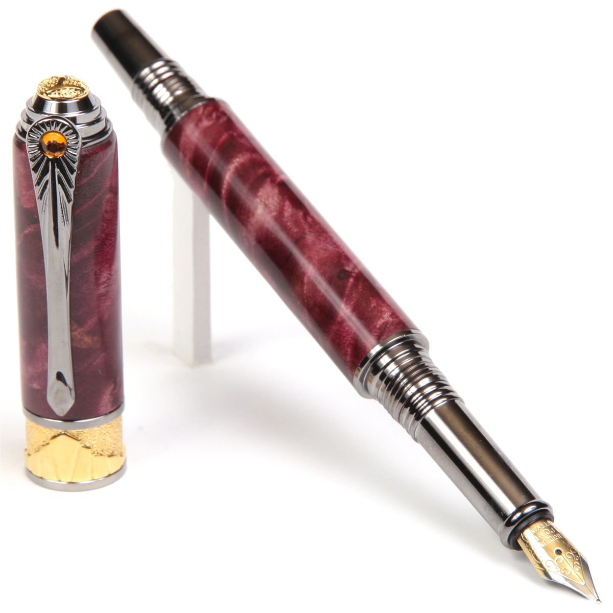 Boxelder outlet Burl Fountain Pen