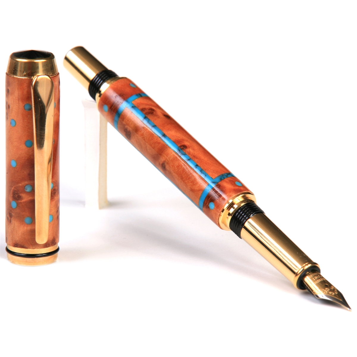 Thuya Burl good Fountain Pen