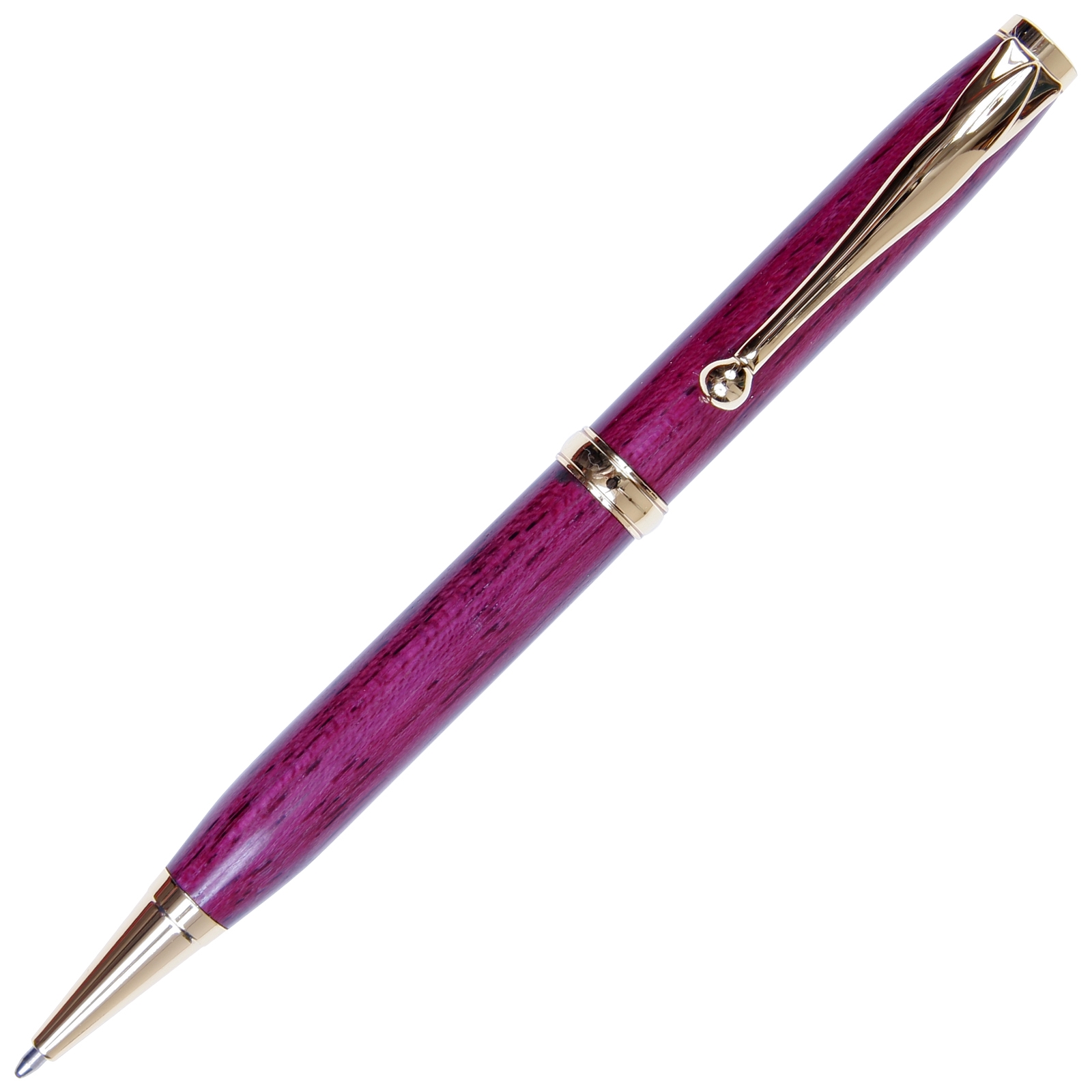 Classy selling Handmade Purple Wooded Rollerball Pen