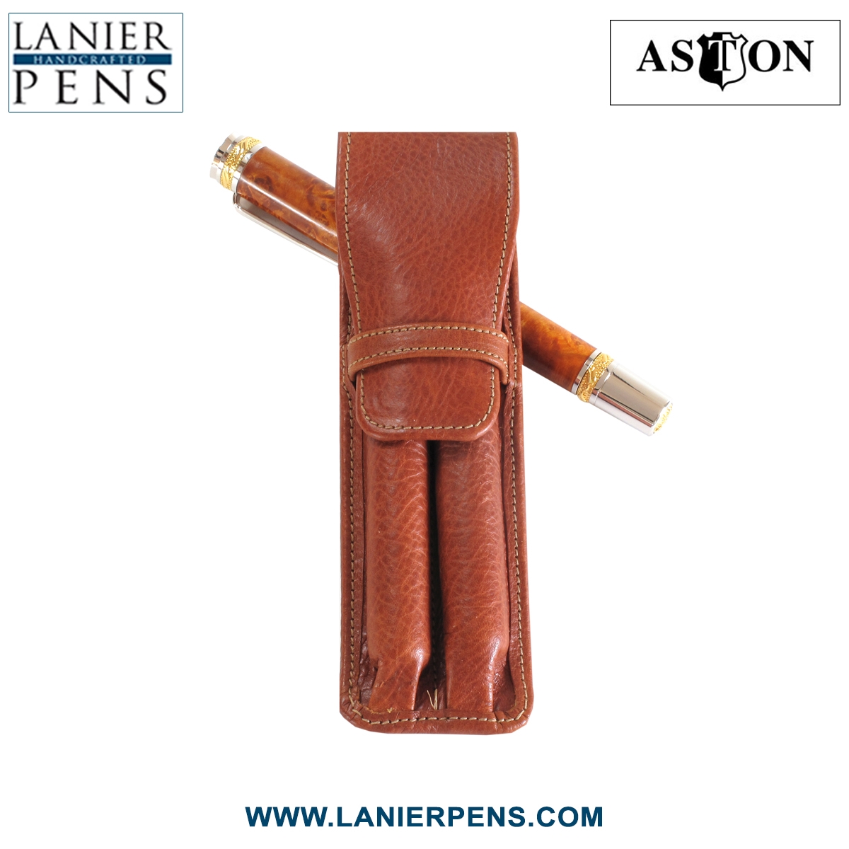 Loon Peak® Daezha Faux Leather Pen Holder