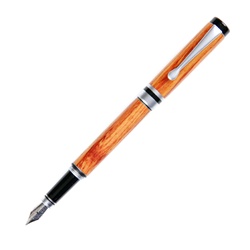 Tulip Wood Slimline Satin Twist Pen — Woodnotch