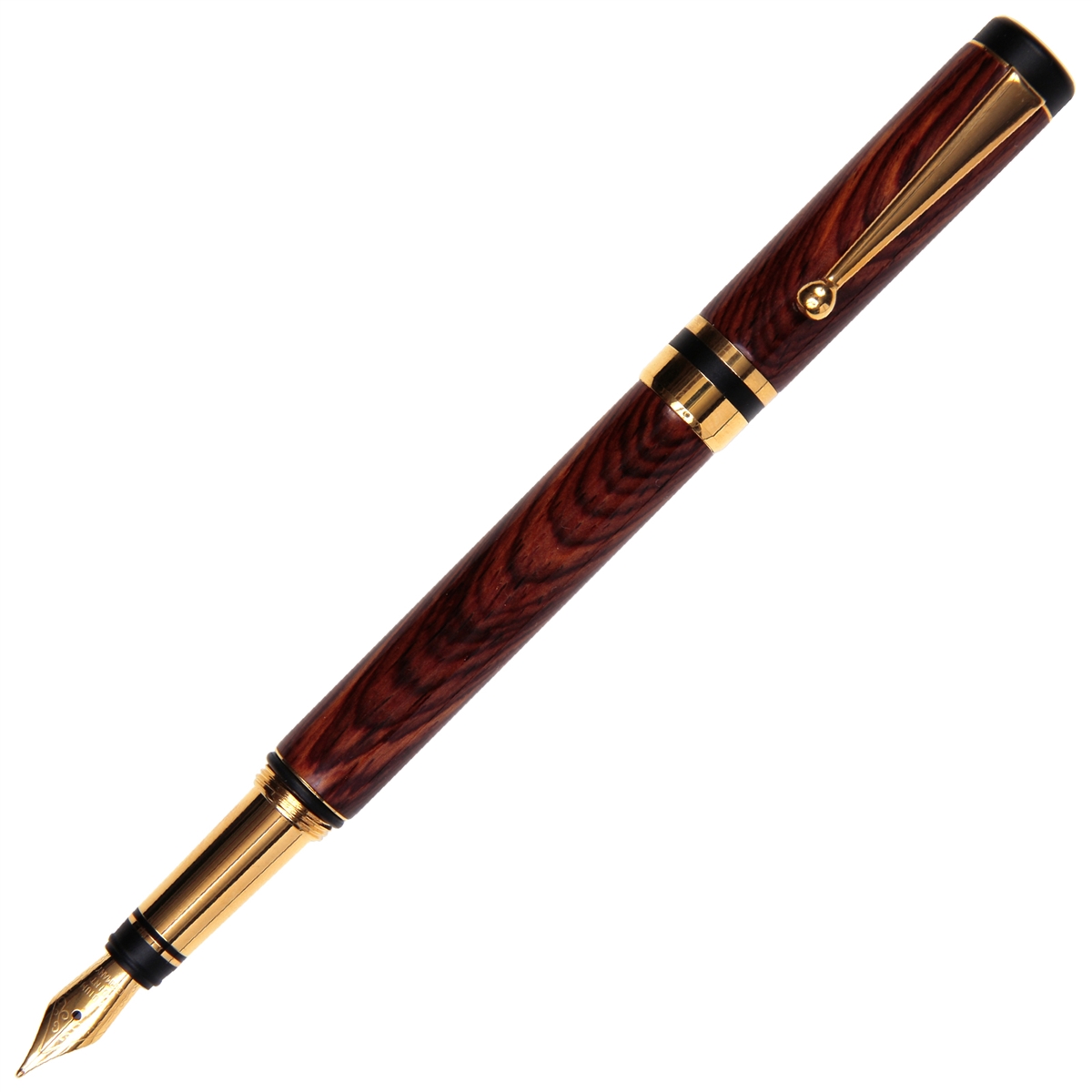 Cocobolo Classic Elite Fountain Pen - Lanierpens