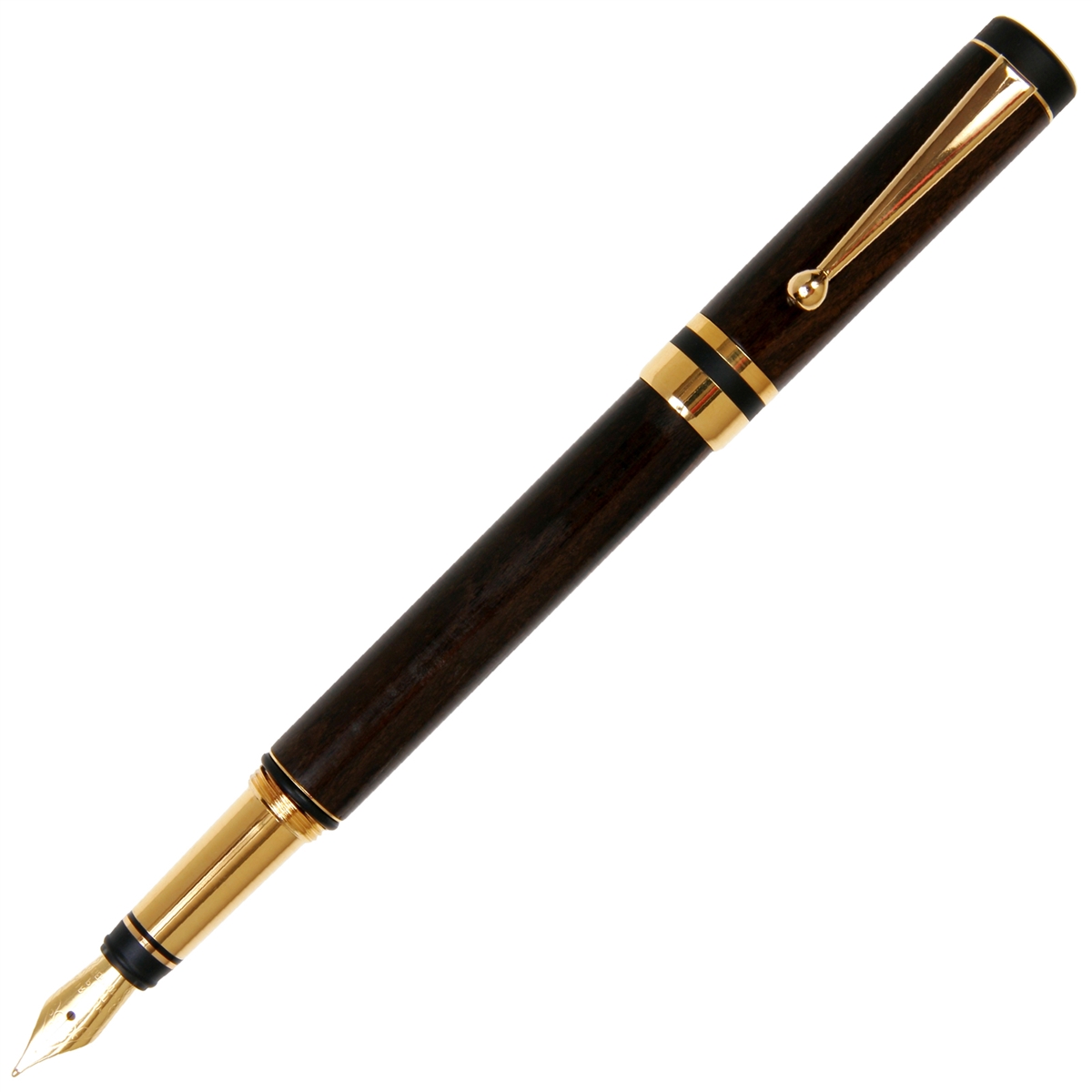 Ebony Classic Elite Fountain Pen - Lanierpens