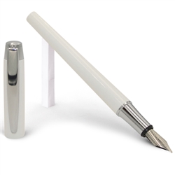 Schmidt Intrinsic Fountain Pen - White